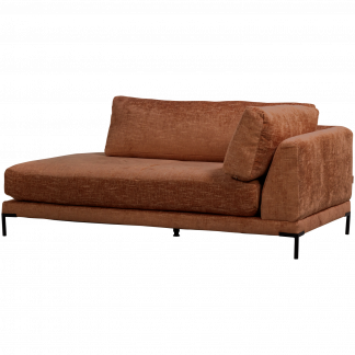 COUPLE LOUNGE ELEMENT RECHTS ROSTMELANGE 400485-RM