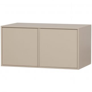 DAILY DOPPELTER SCHRANK 50x100CM KIEFER DAKARGRAU [fsc] 400494-M
