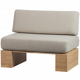 EAT UP WANDBANK EICHE NATUREL MATT MIT KISSEN BEIGE [fsc] 400520-B