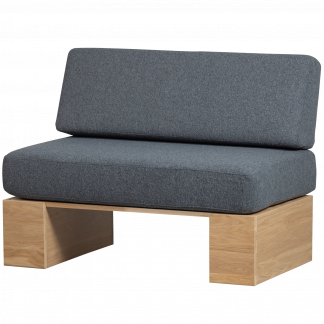 EAT UP WANDBANK EICHE NATUREL MIT KISSEN DENIM[fsc] 400520-D