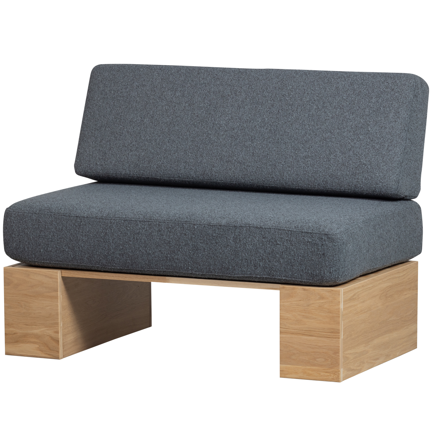 EAT UP WANDBANK EICHE NATUREL MIT KISSEN DENIM[fsc] 400520-D