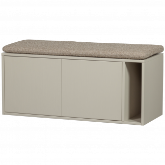 SETTLE DOWN TV-MOBEL BANK 108CM DUST MIT SITZKISSEN [fsc] 400529-D