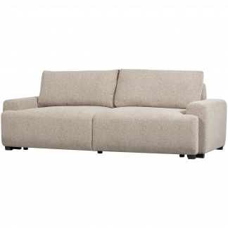 NIGHT & DAY 3-SITZER SLEEPBANK NATUR MELANGE 400538-NM