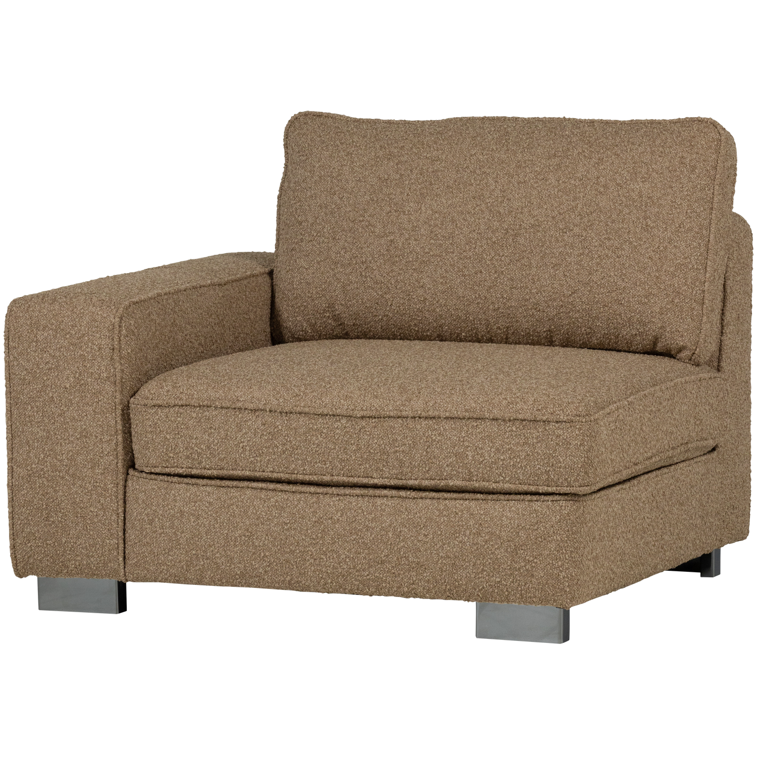 LAZY 1-SITZER ELEMENT ARM LINKEN BOUCLE BRAUN 400539-B – Bild 3