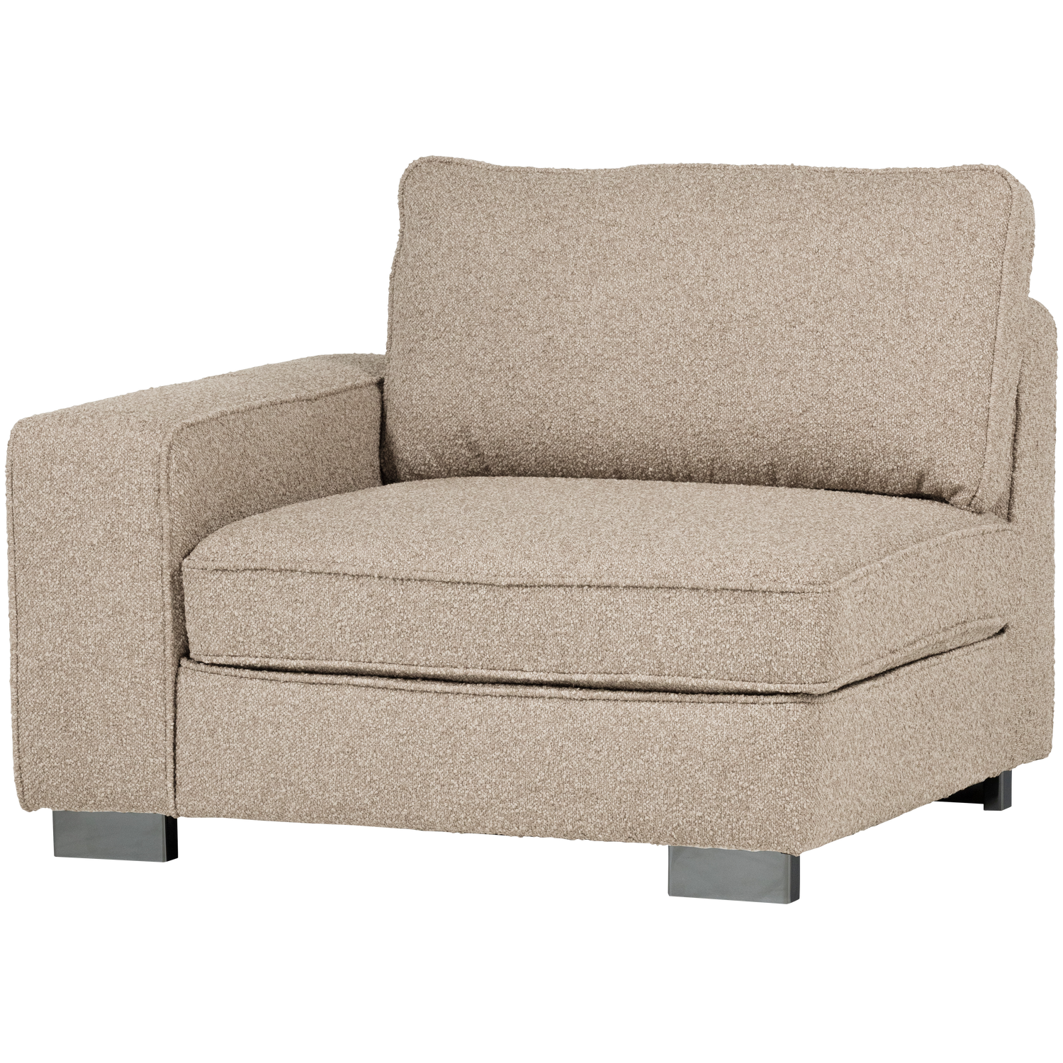 LAZY 1-SITZER ELEMENT ARM LINKEN BOUCLE NATUR 400539-N – Bild 3