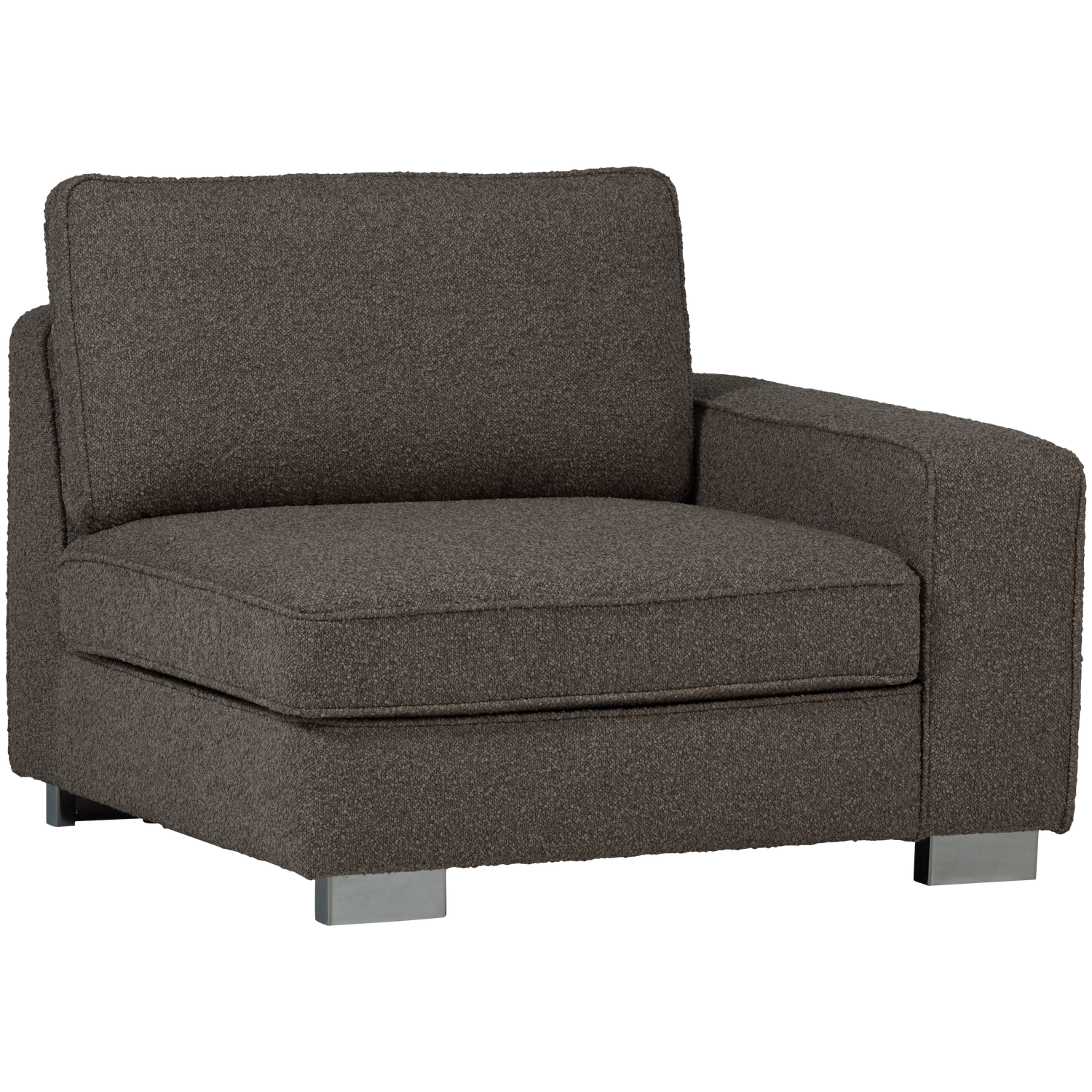 LAZY 1-SITZER ELEMENT ARM RECHTS BOUCLE ANTHRAZIT 400540-A – Bild 3
