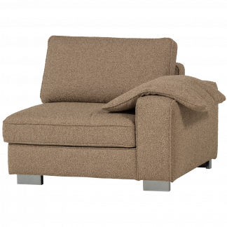 LAZY 1-SITZER ELEMENT ARM RECHTS BOUCLE BRAUN 400540-B