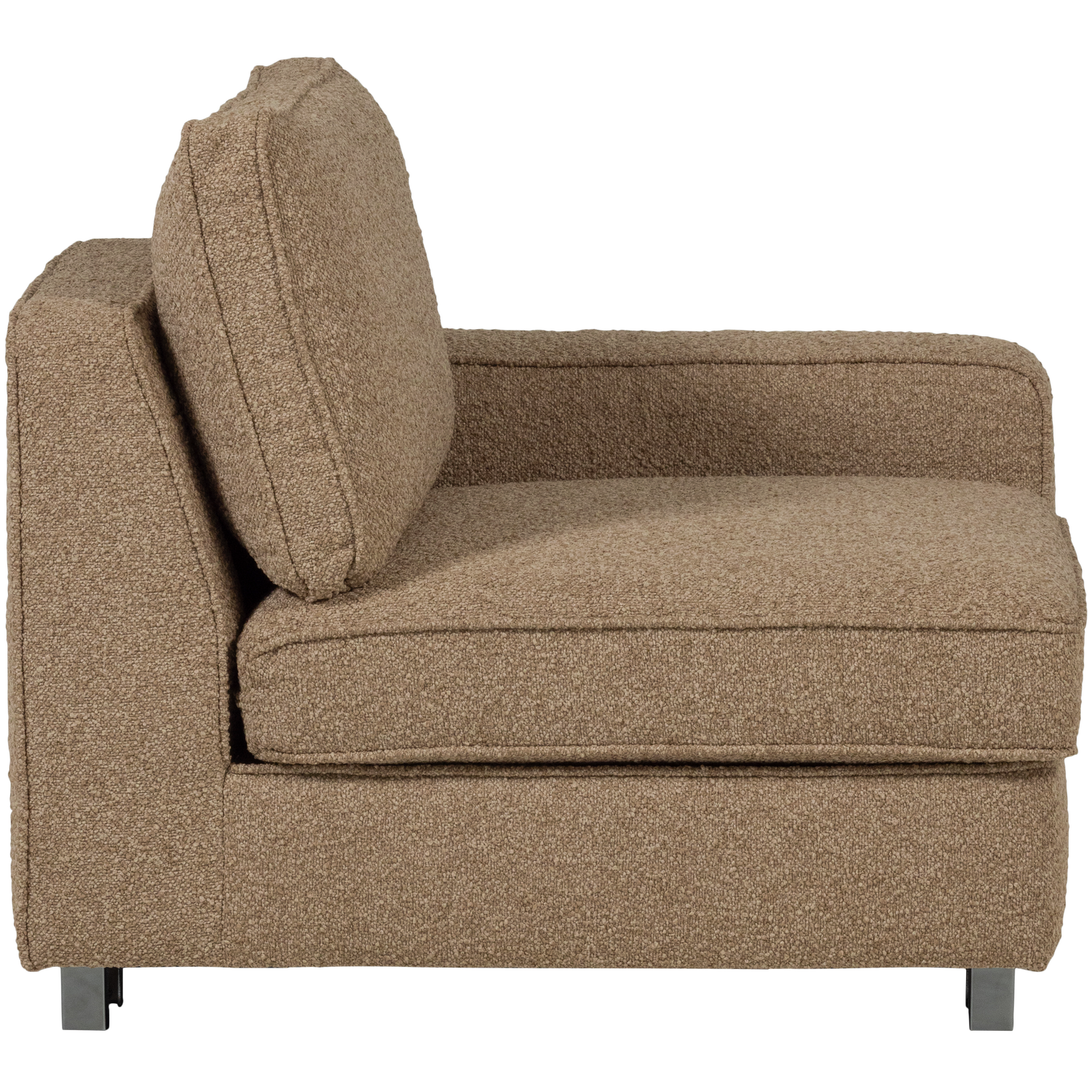 LAZY 1-SITZER ELEMENT ARM RECHTS BOUCLE BRAUN 400540-B – Bild 5