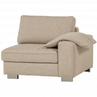 LAZY 1-SITZER ELEMENT ARM RECHTS BOUCLE NATUR 400540-N