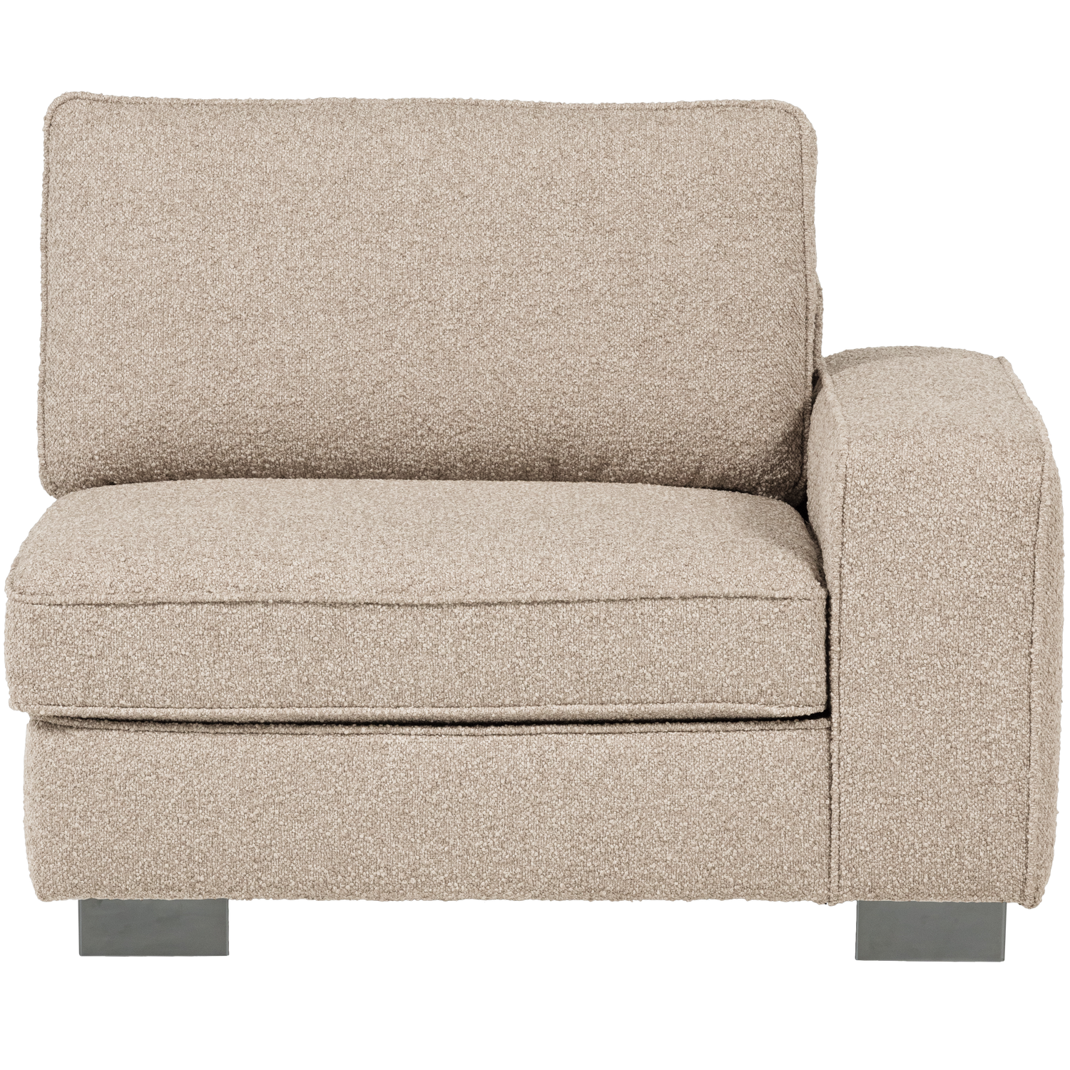 LAZY 1-SITZER ELEMENT ARM RECHTS BOUCLE NATUR 400540-N – Bild 2
