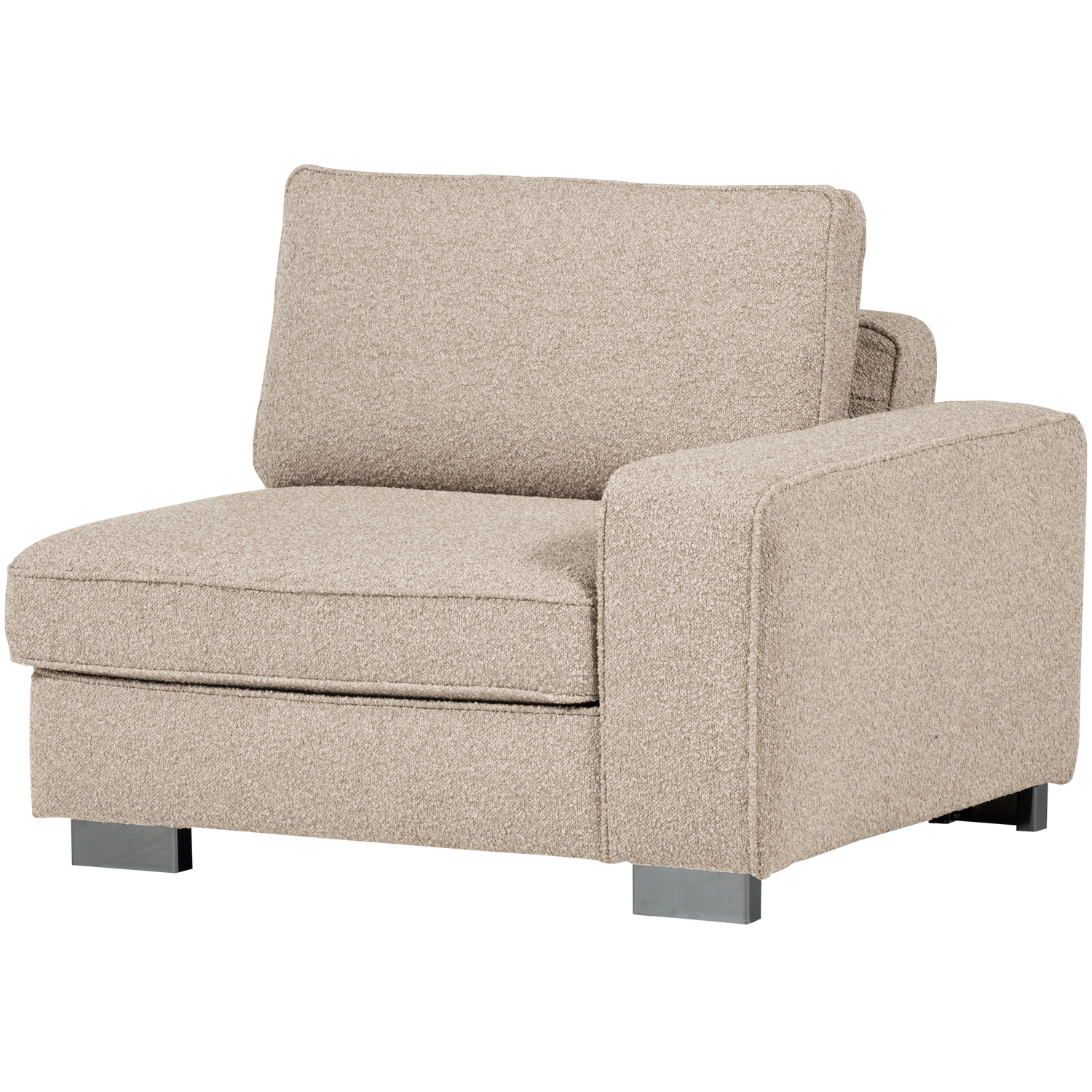 LAZY 1-SITZER ELEMENT ARM RECHTS BOUCLE NATUR 400540-N – Bild 3