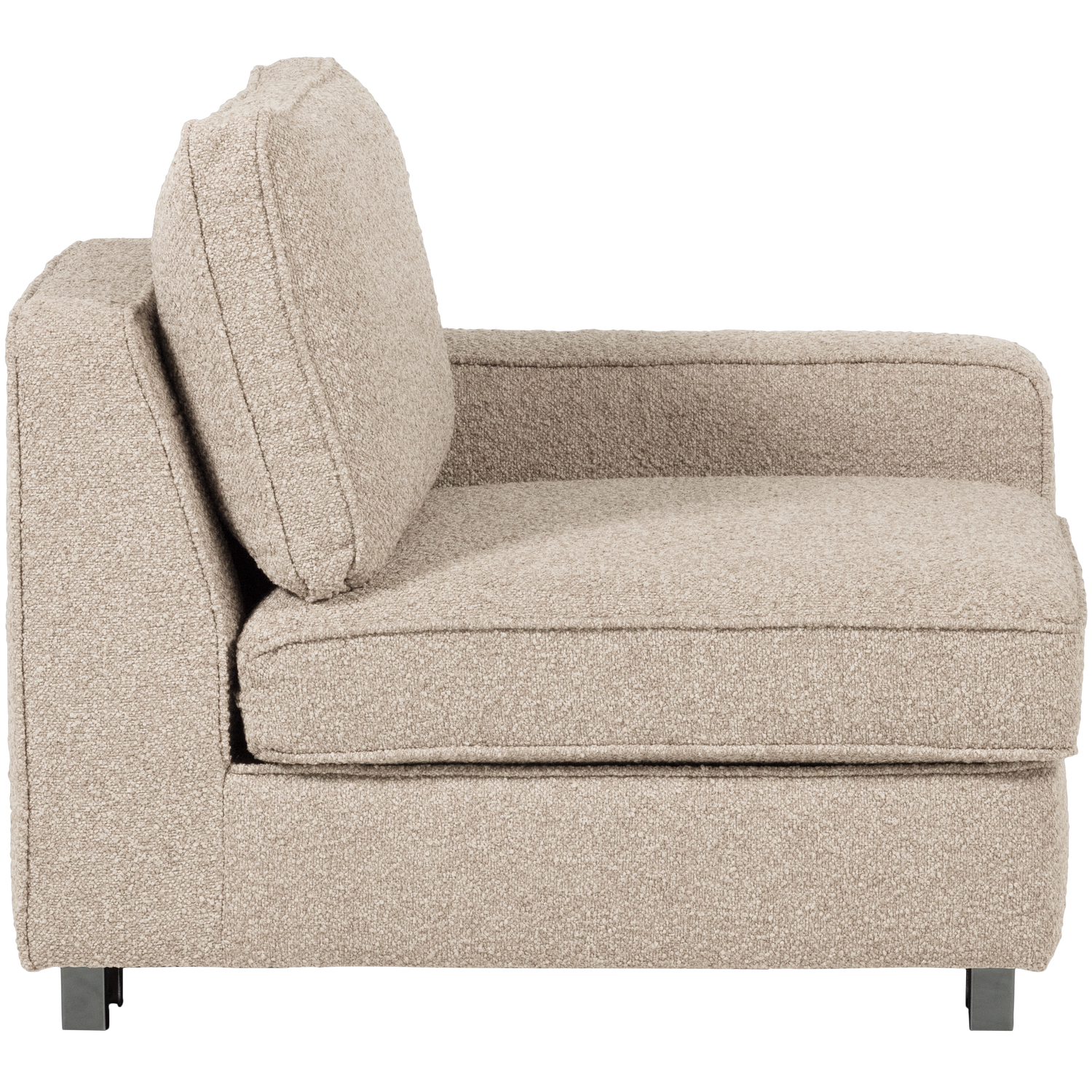 LAZY 1-SITZER ELEMENT ARM RECHTS BOUCLE NATUR 400540-N – Bild 6