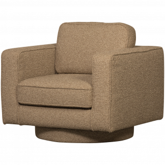 LAZY DREHSESSEL BOUCLE BRAUN 400543-B