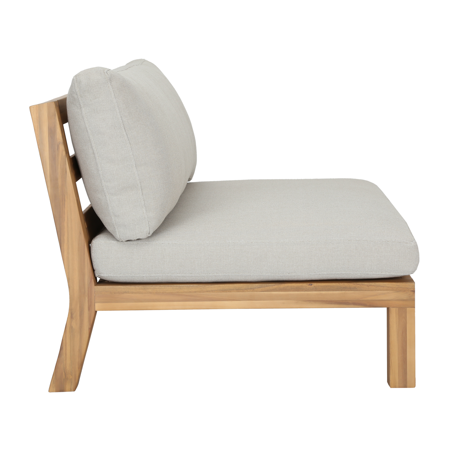 RELAX GARTEN LOUNGE SESSEL ACACIA HOLZ NATUR SAND [fsc] 400551-N – Bild 5