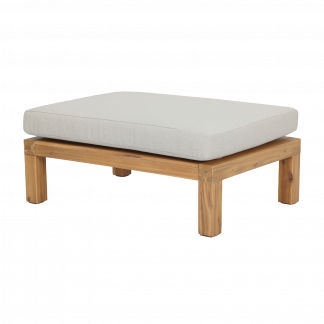 RELAX GARTEN HOCKER BEISTELLTISCH ACACIA HOLZ NAT SAND [fsc] 400552-N