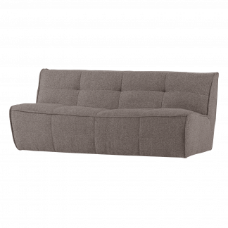 CLUSTER 3-SITZER SOFA BOUCLE MITTELBRAUN 400557-MB
