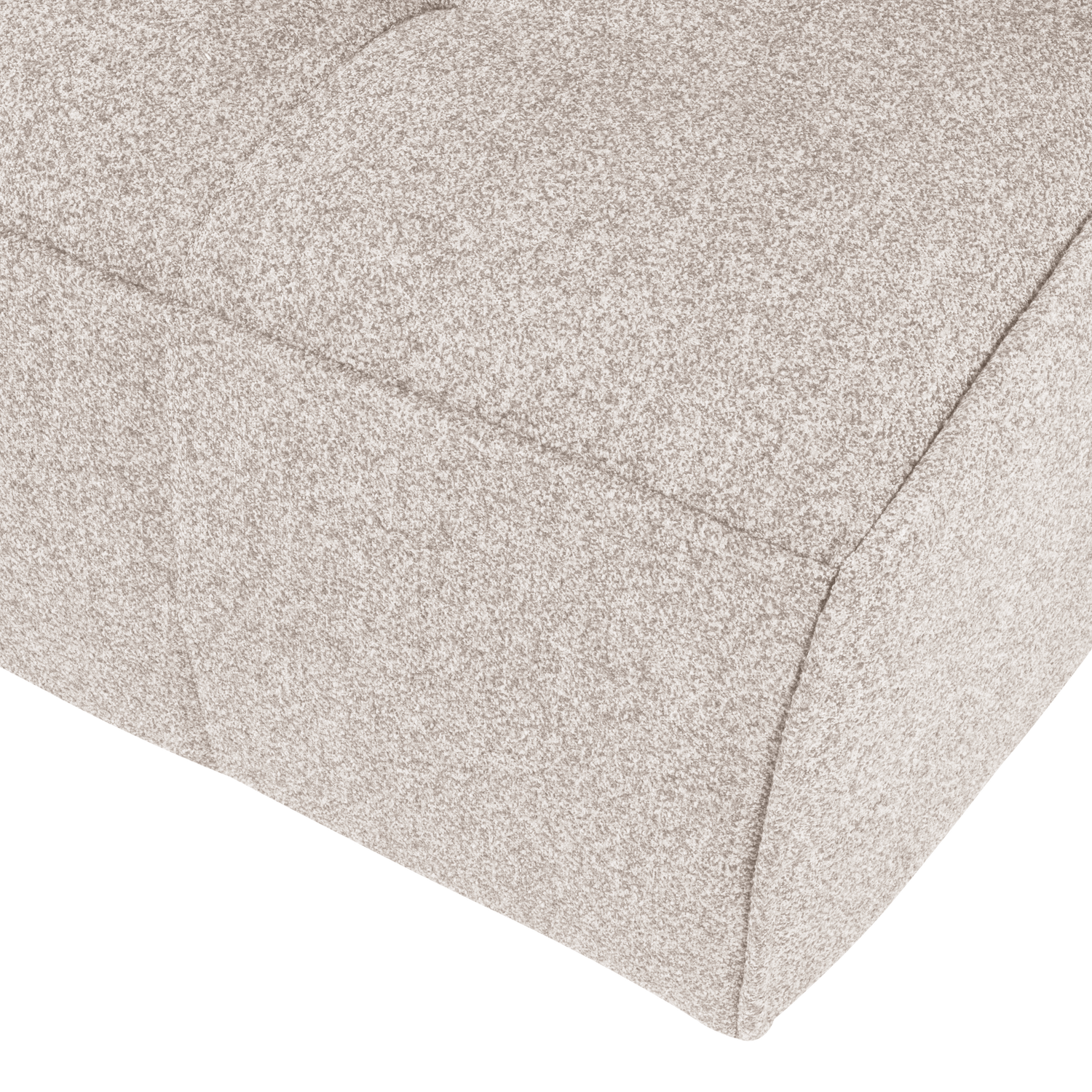 CLUSTER 3-SITZER SOFA BOUCLE SAND BEIGE 400557-SB – Bild 5