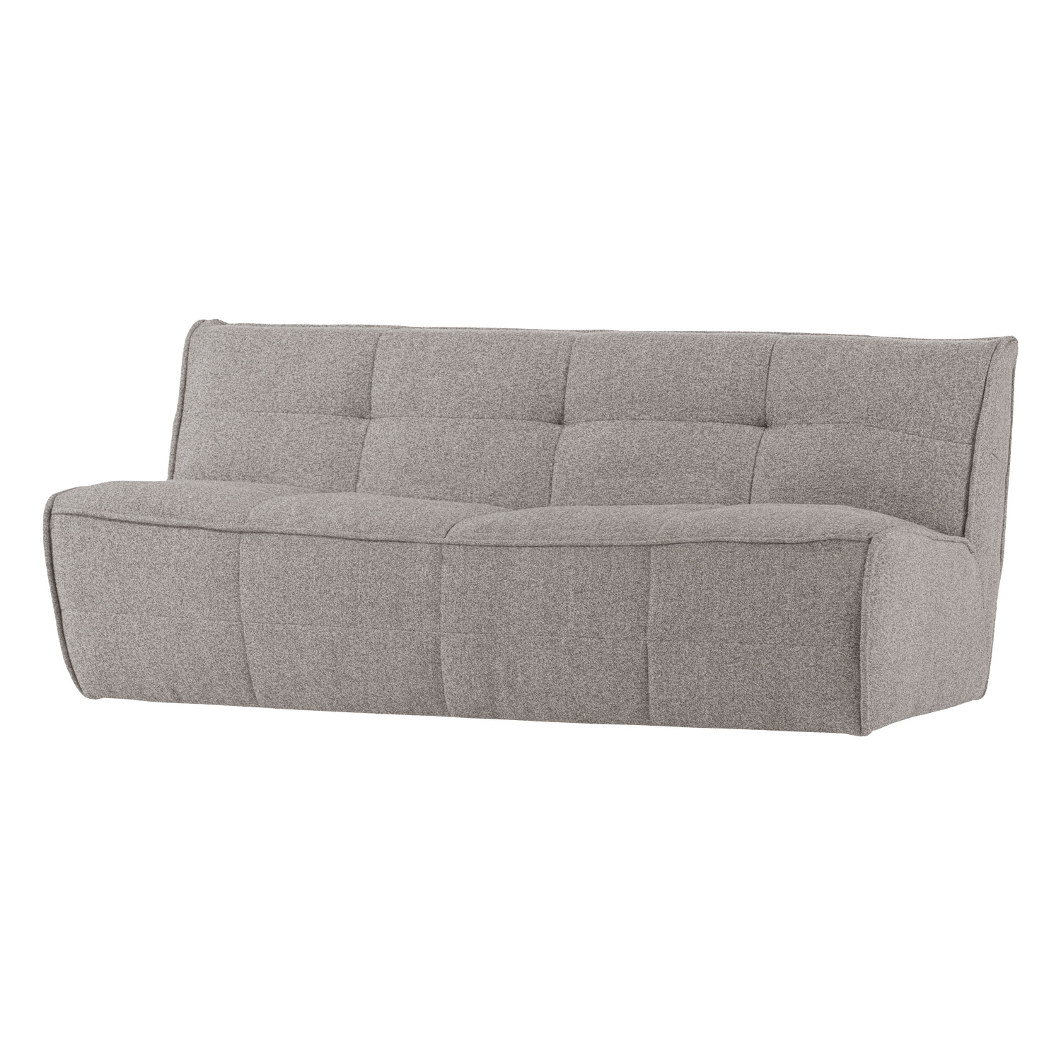 CLUSTER 3-SITZER SOFA BOUCLE WARMES GRAU 400557-WG