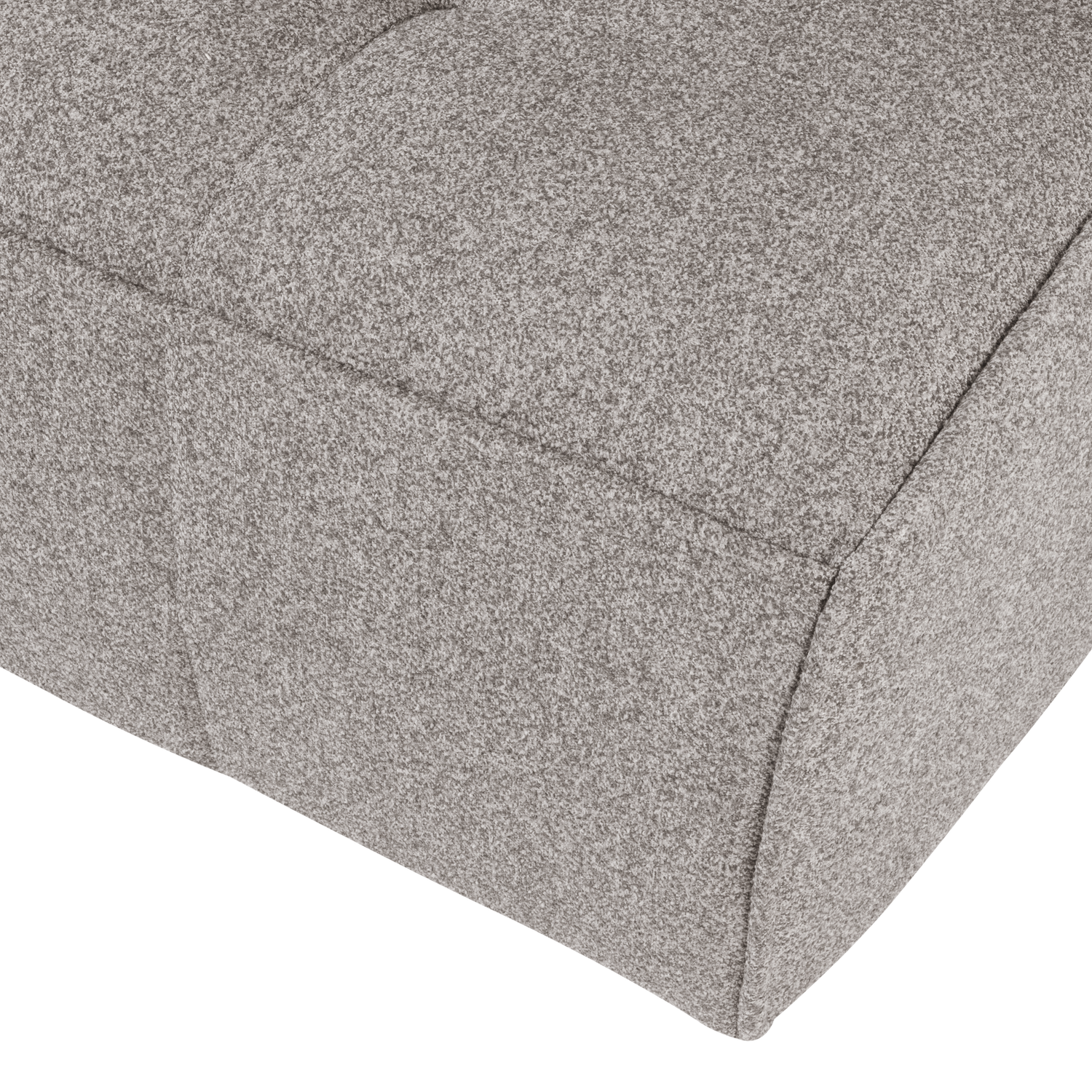 CLUSTER 3-SITZER SOFA BOUCLE WARMES GRAU 400557-WG – Bild 5