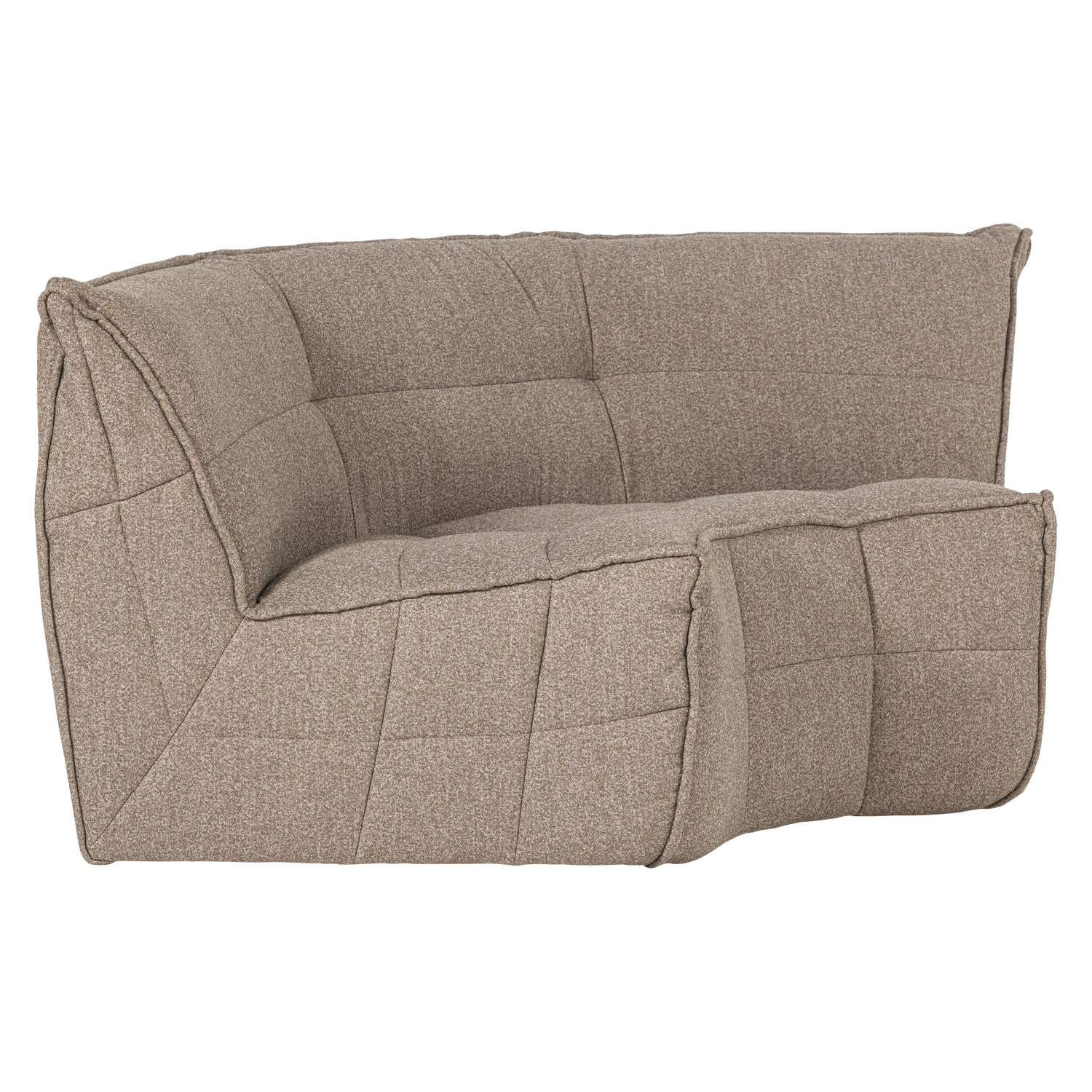 CLUSTER ECKELEMENT BOUCLE KHAKI BRAUN 400559-KB – Bild 3