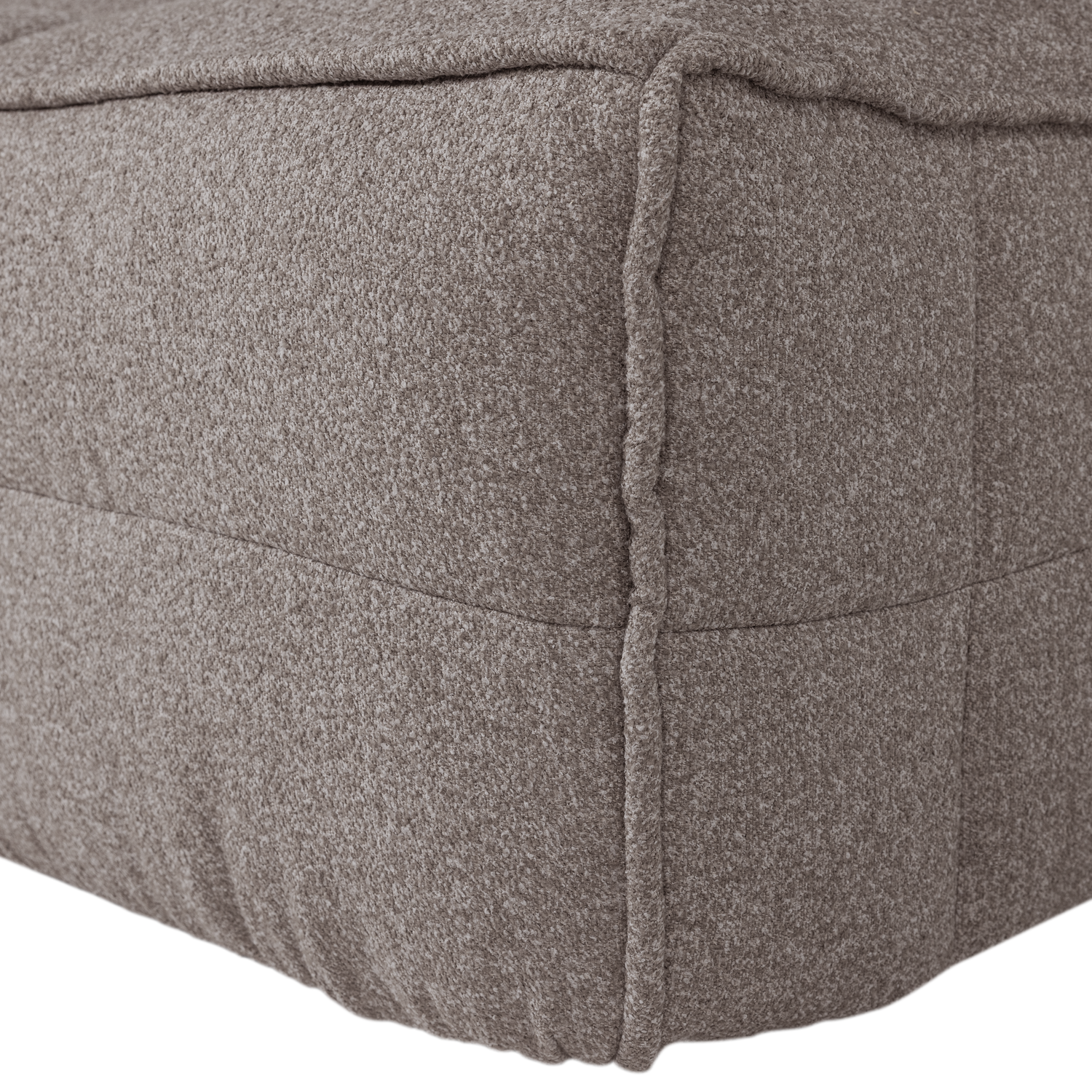CLUSTER HOCKER BOUCLE MITTELBRAUN 400560-MB – Bild 3