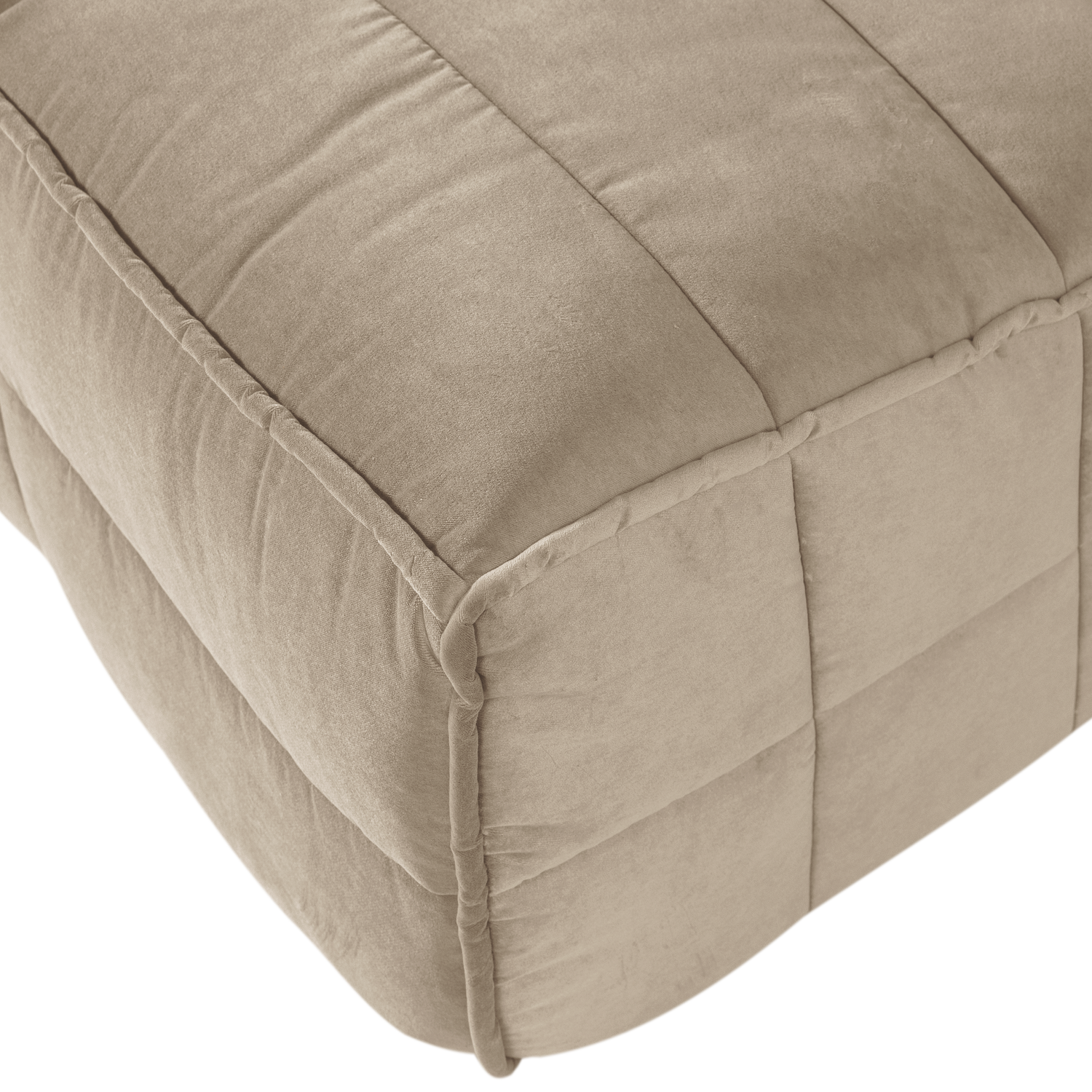 CLUSTER ESSBANK MIT RUCKENLEHN SAMT SOFT BEIGE 400561-ZB – Bild 5