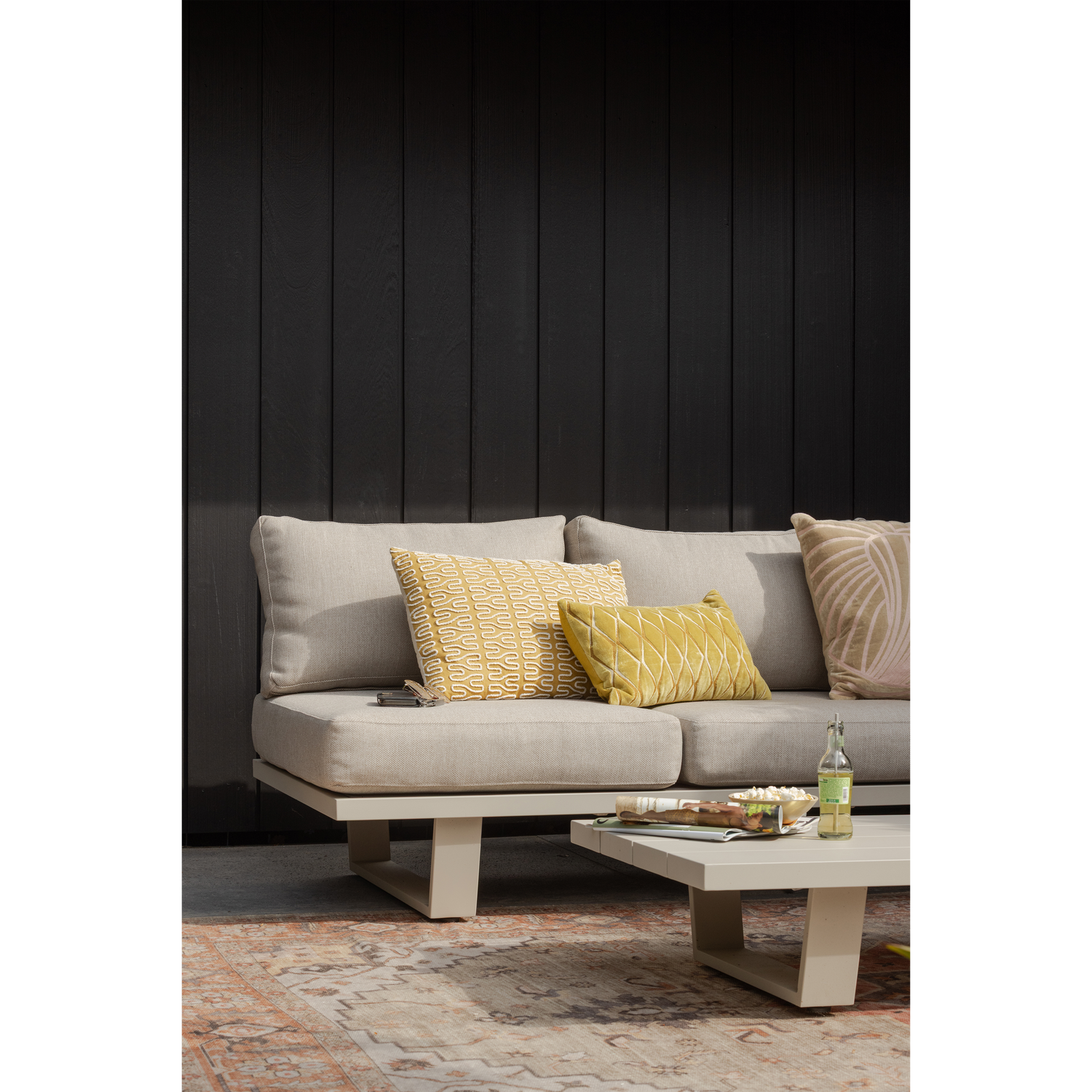 BEAR GARTEN 3-SITZER SOFA ALUMINIUM SAND 500006-Z – Bild 3
