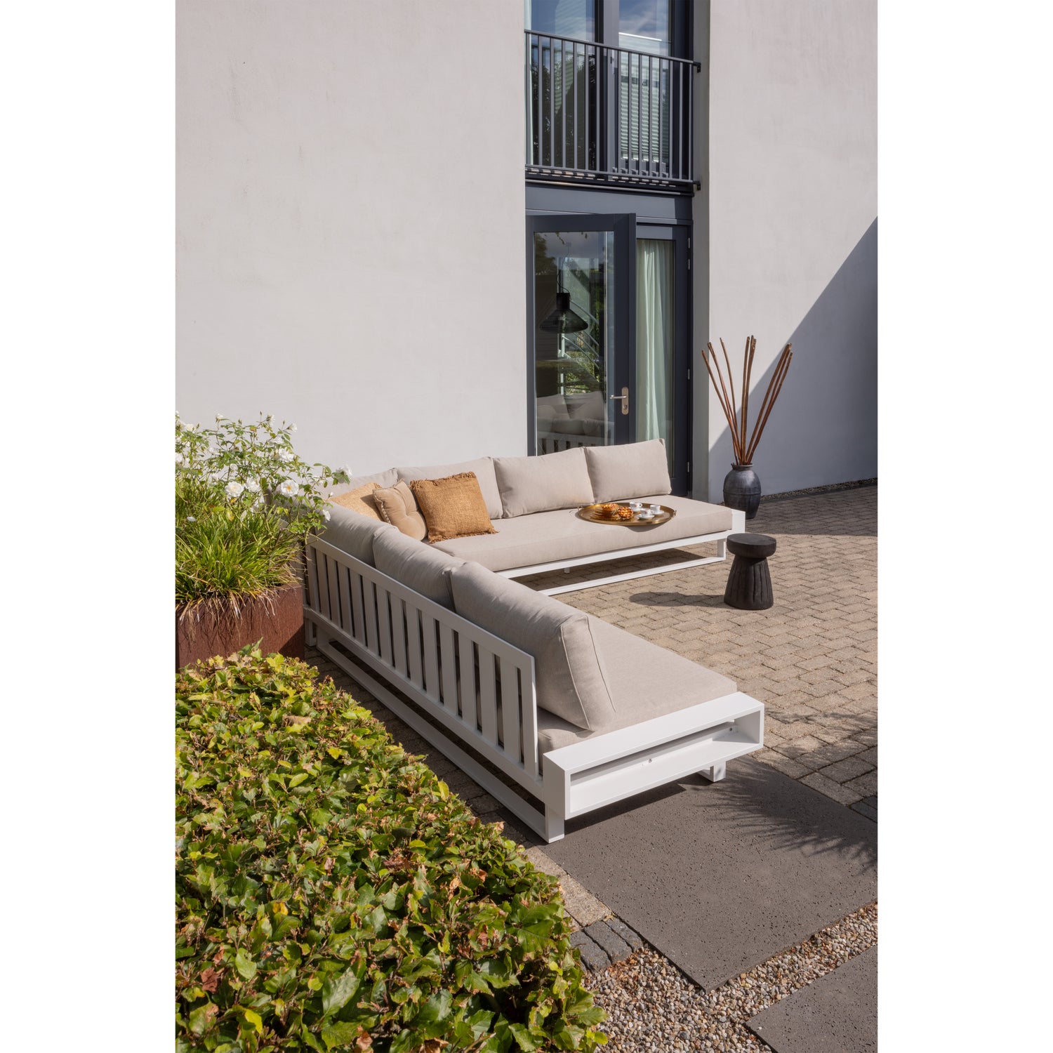 BORRE HOCKER HOLZ SCHWARZ 40xO28CM 377153-Z – Bild 3