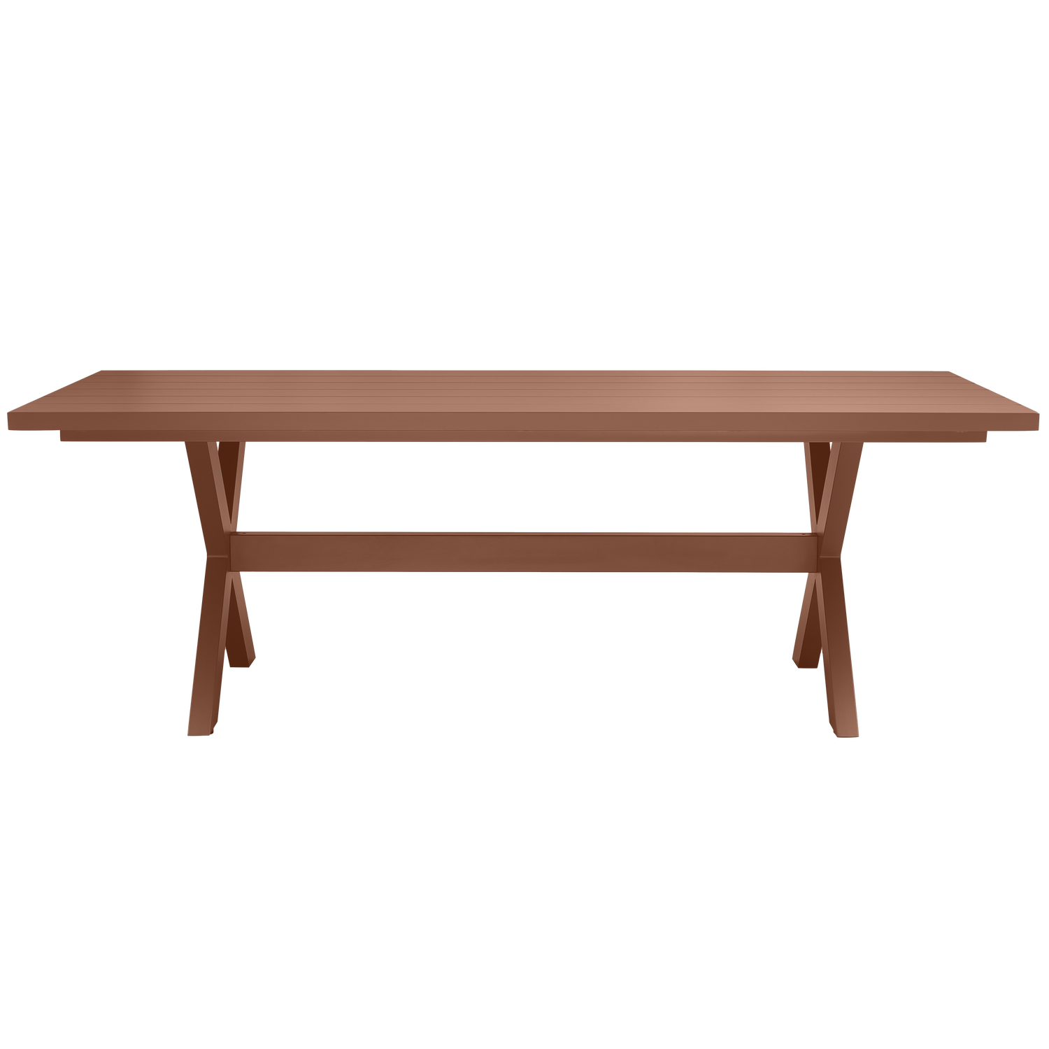 DELTA PICKNICK GARTEN ALUMINIUM TERRA 220x100CM 500030-T – Bild 4