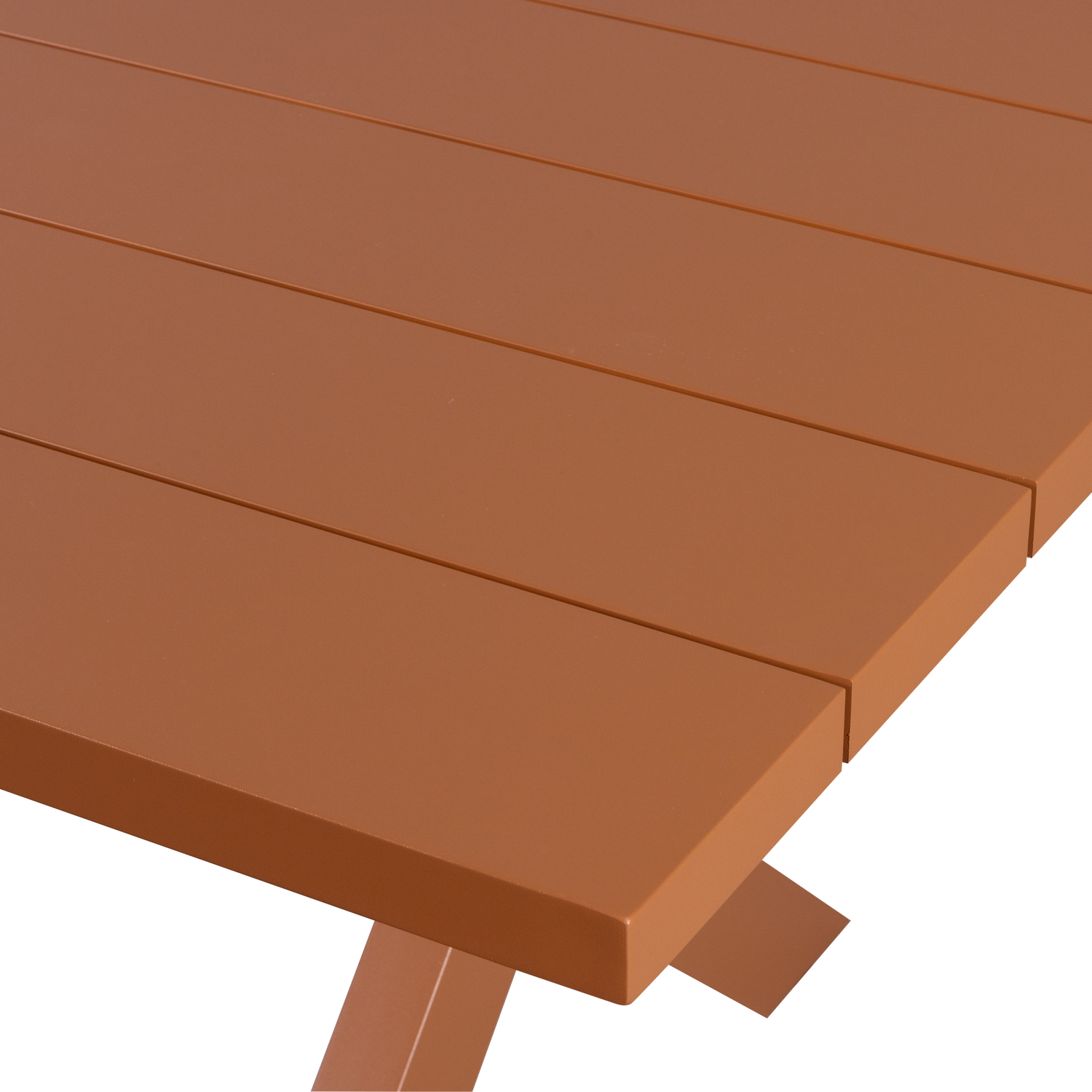 DELTA PICKNICK GARTEN ALUMINIUM TERRA 220x100CM 500030-T – Bild 6