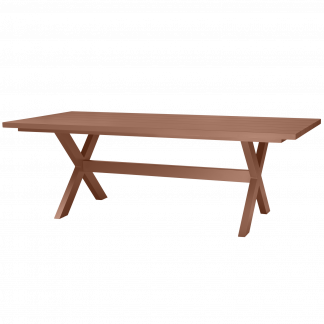 DELTA PICKNICK GARTEN ALUMINIUM TERRA 220x100CM 500030-T