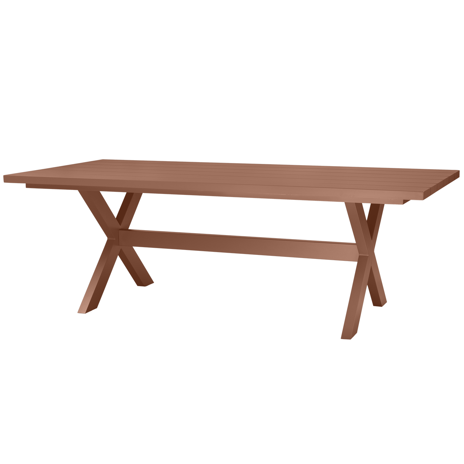 DELTA PICKNICK GARTEN ALUMINIUM TERRA 220x100CM 500030-T