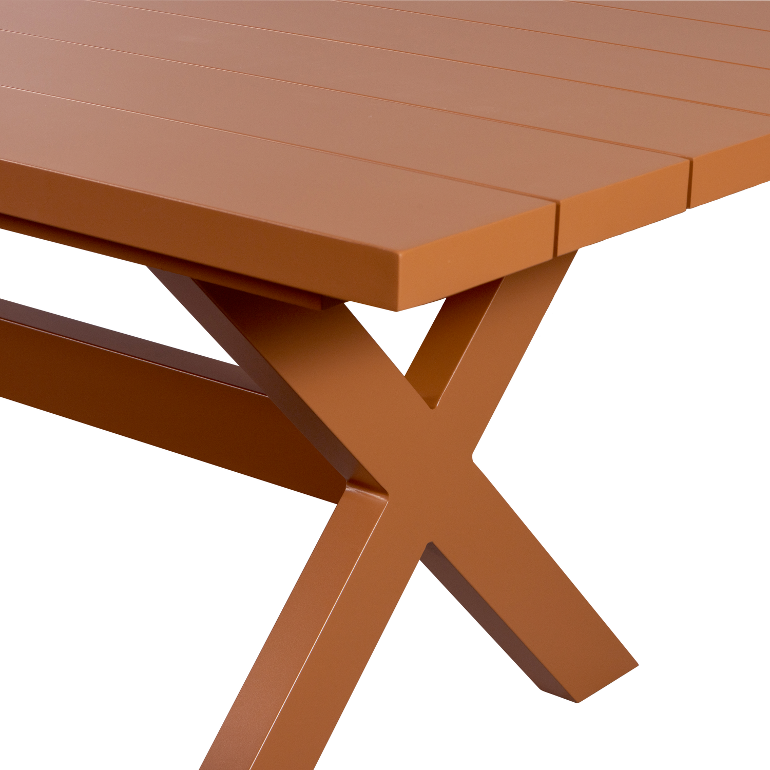 DELTA PICKNICK GARTEN ALUMINIUM TERRA 220x100CM 500030-T – Bild 7