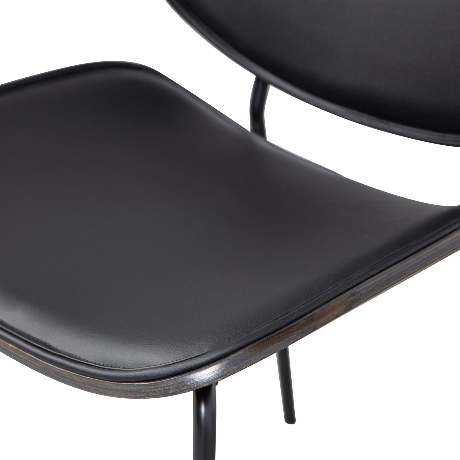 CLOSE IN ESSZIMMERSTUHL KUNSTLEDER SPERRHOLZ SCHWARZ 800207-Z – Bild 8