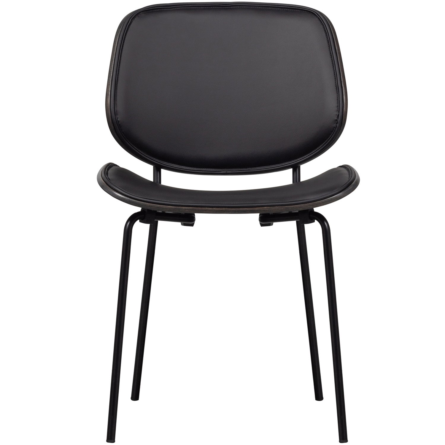 CLOSE IN ESSZIMMERSTUHL KUNSTLEDER SPERRHOLZ SCHWARZ 800207-Z – Bild 5