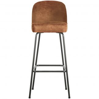 VOGUE BARHOCKER 80CM ECOLEDER COGNAC 800293-B