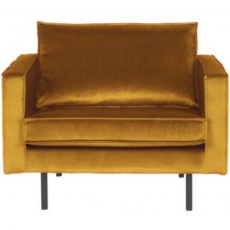 RODEO SESSEL VELVET OKERGELB 800541-132