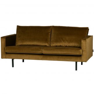 RODEO 2,5-SITZER SOFA VELVET HONIGGELB 800542-14
