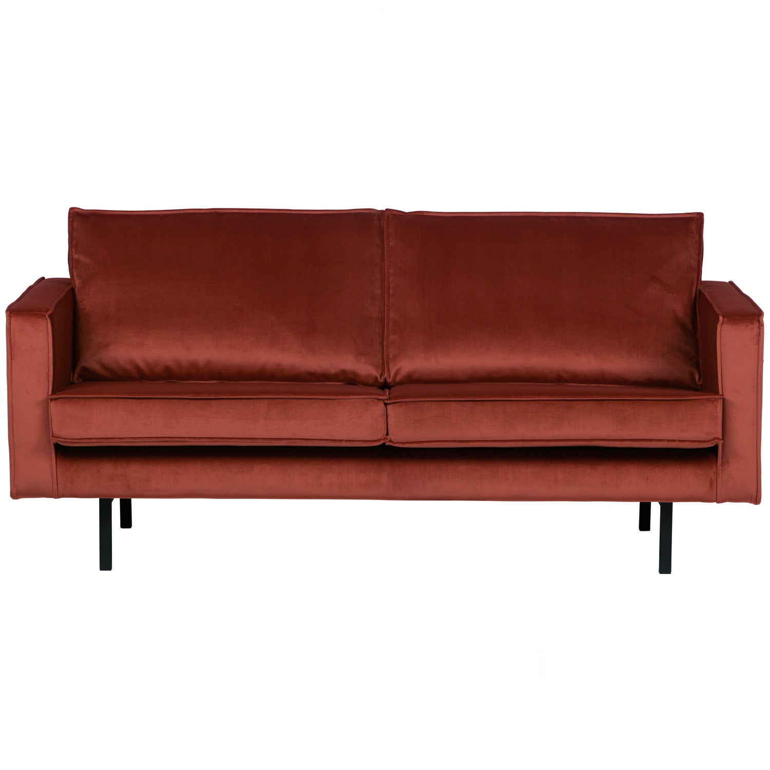 RODEO 2,5-SITZER SOFA VELVET KASTANIE BRAUN 800542-205