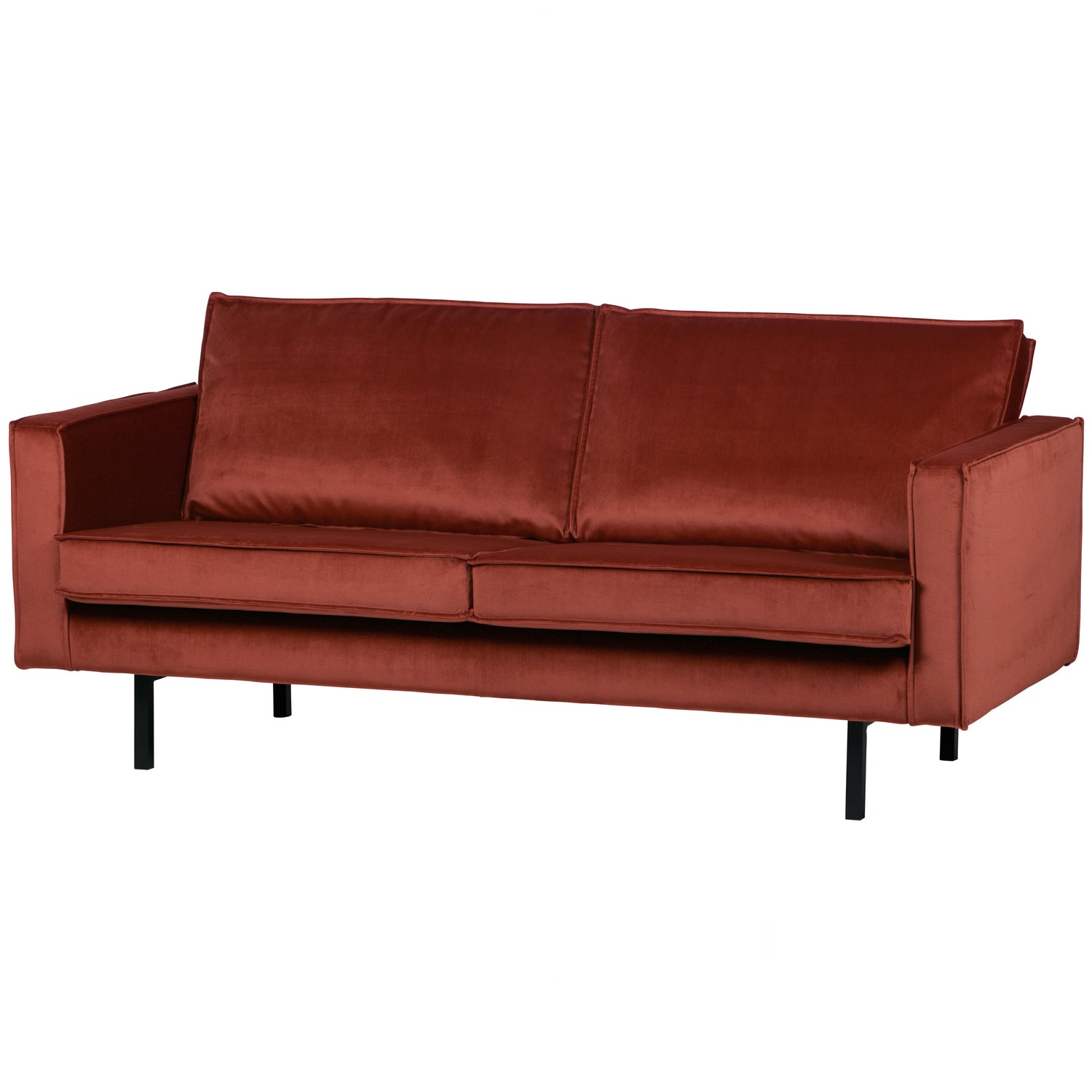 RODEO 2,5-SITZER SOFA VELVET KASTANIE BRAUN 800542-205 – Bild 2