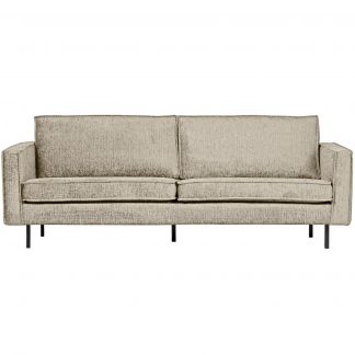 RODEO 2,5-SITZER SOFA STRUCTURE VELVET WHEATFIELD 800542-WH