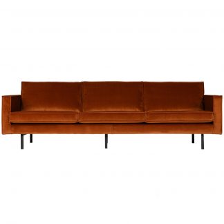 RODEO SOFA 3-SITZER VELVET ROST 800543-126