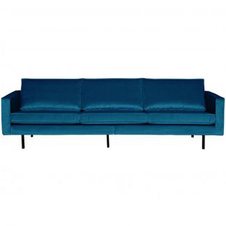 RODEO SOFA 3-SITZER VELVET BLAU 800543-45