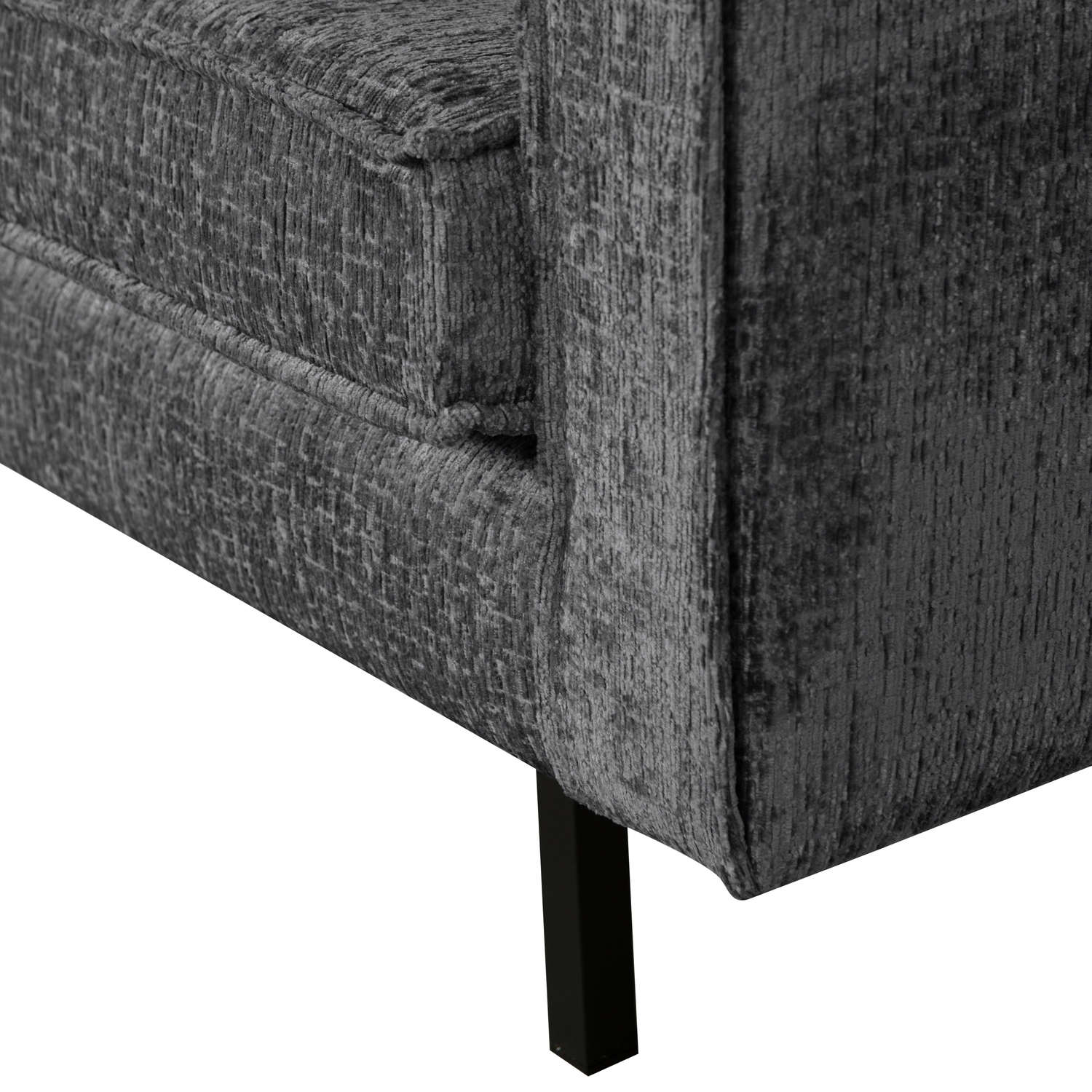 RODEO SOFA 3-SITZER STRUCTURE VELVET MOUNTAIN 800543-MO – Bild 4