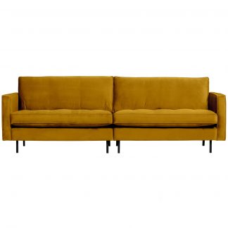RODEO CLASSIC 3-SITZER SOFA VELVET OKERGELB 800576-132