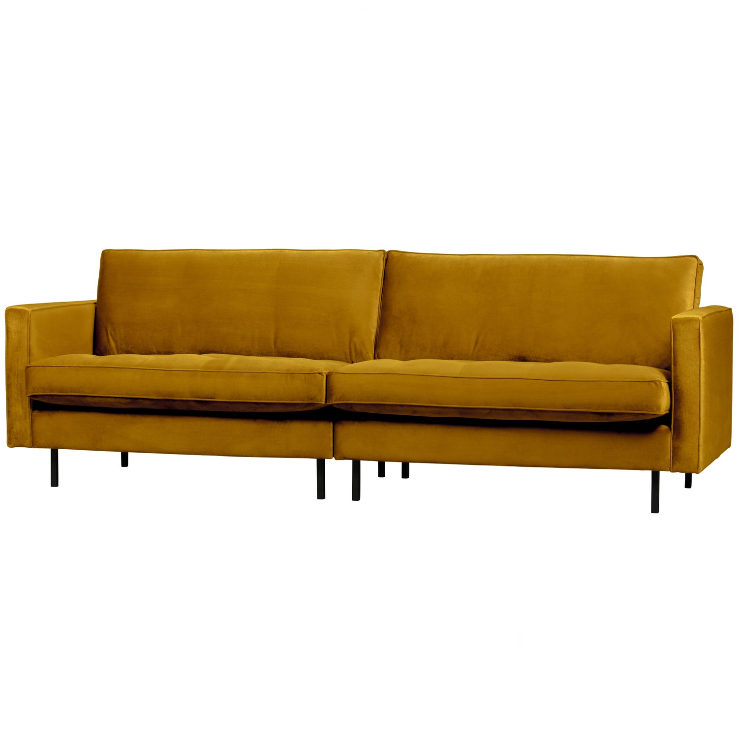 RODEO CLASSIC 3-SITZER SOFA VELVET OKERGELB 800576-132 – Bild 2