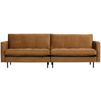 RODEO CLASSIC 3-SITZER SOFA VELVET HONIGGELB 800576-14