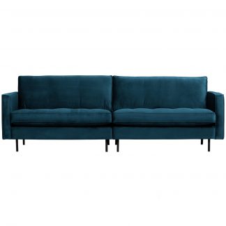 RODEO CLASSIC 3-SITZER SOFA VELVET BLAU 800576-45