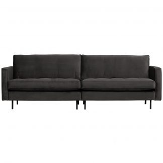 RODEO CLASSIC 3-SITZER SOFA VELVET ANTHRAZIT 800576-79