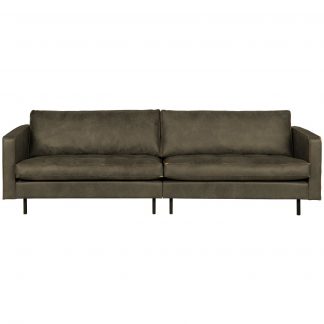 RODEO CLASSIC SOFA 3-SITZER ECOLEDER ARMY 800576-A